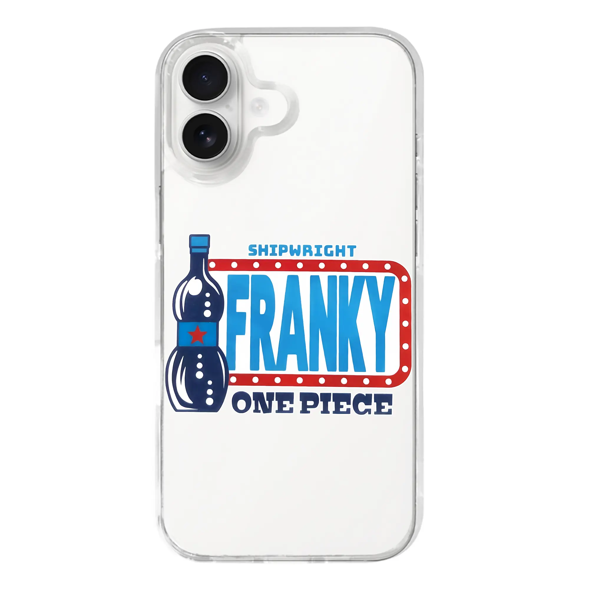 ワンピース グッズ フランキー - iPhone 17シリーズ 透明スマホケース – 薄型・耐衝撃・精密フィット保護カバー